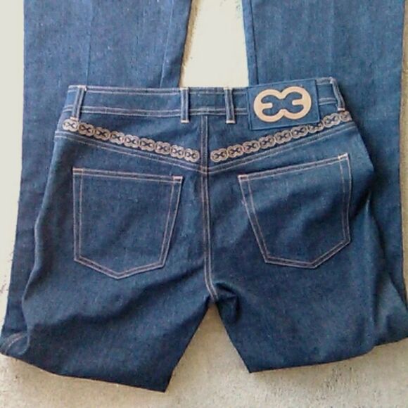 NWOT Escada Dark Wash Jeans - Picture 4 of 13